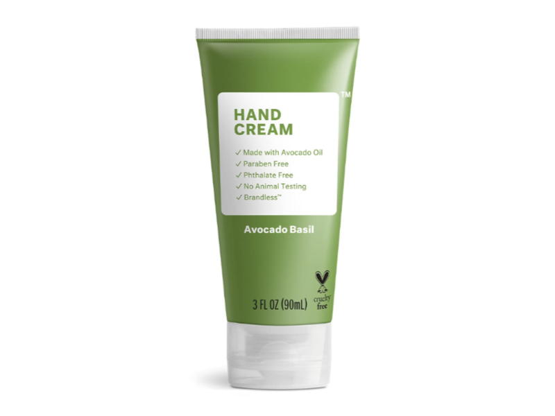 Brandless Hand Cream, Avocado Basil, 3 fl oz/90 mL