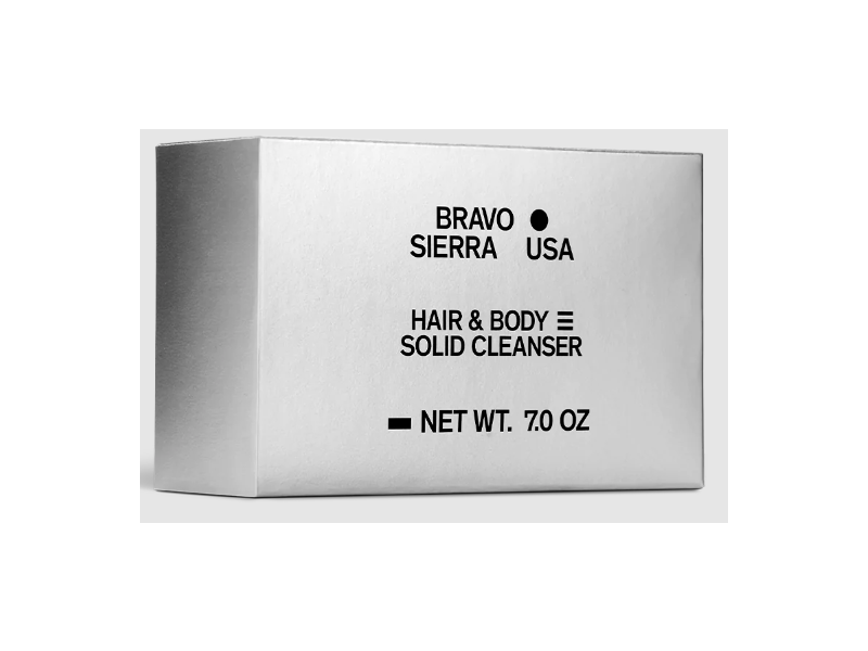 Bravo Sierra Hair & Body Solid Cleanser, 7 oz