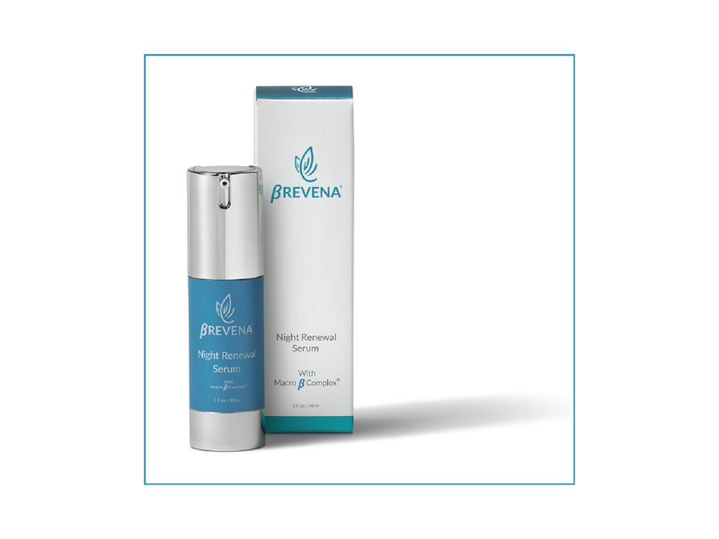 Brevena Night Renewal Serum, 3 fl oz