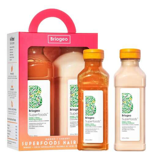 Superfoods Mango And Cherry Balancing Shampoo And Conditioner Duo For Oil Control