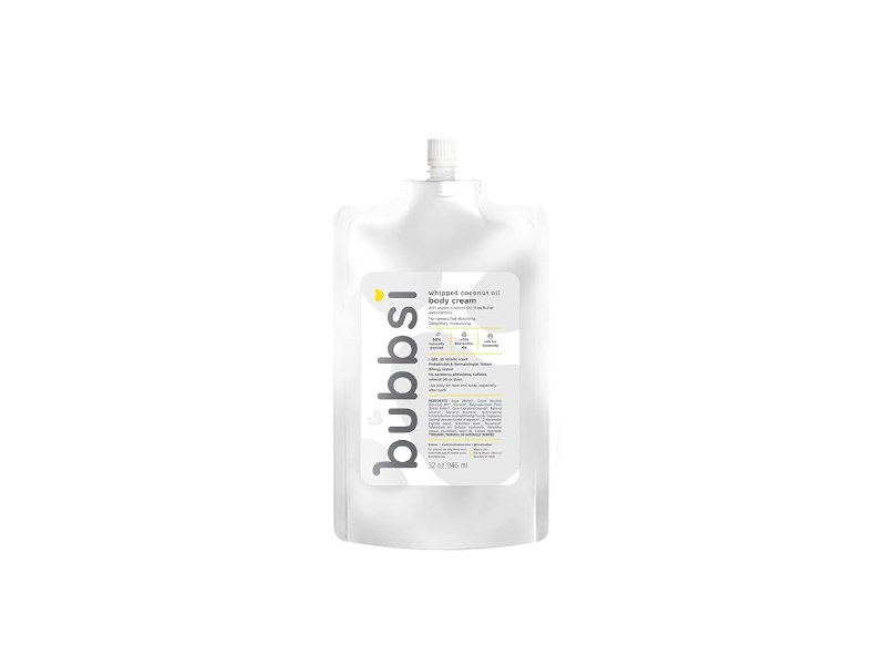 Bubbsi Whipped Body cream, Coconut Oil, 32 fl oz/946 mL
