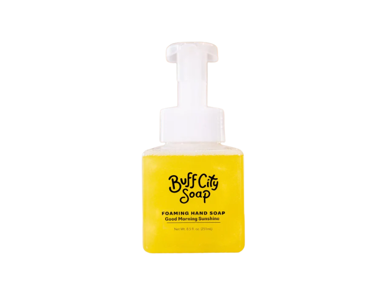 Buff City Soap Foaming Hand Soap, Good Morning Sunshine, 8.5 fl oz/251 mL