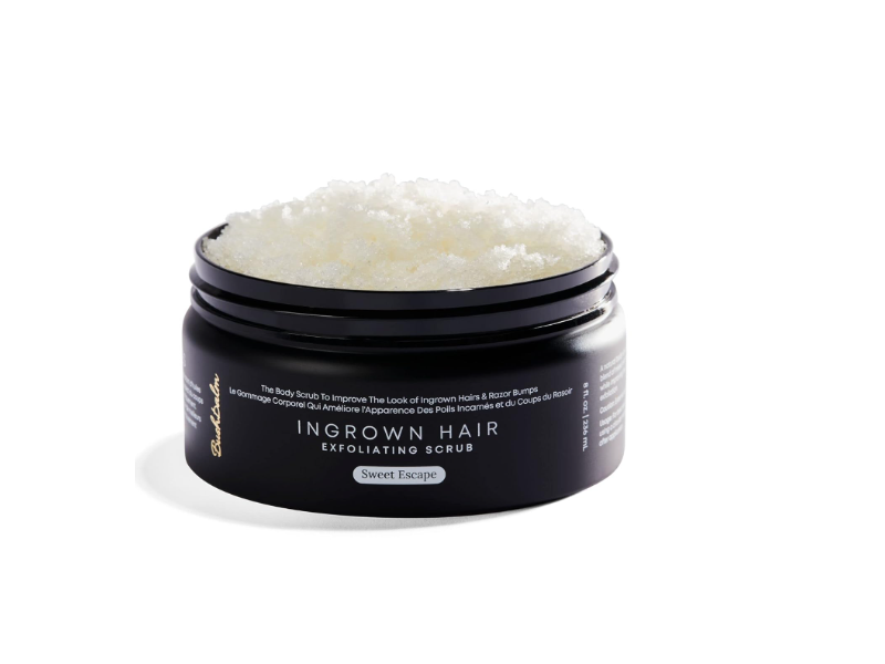 Bush Balm Ingrown Hair Exfoliating Scrub, Sweet Escape, 8 fl oz/236 mL