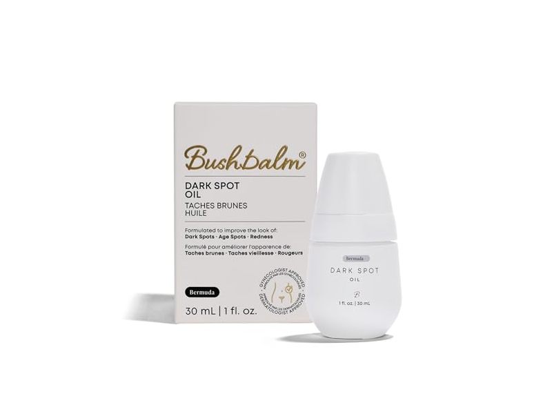 Bushbalm Dark Spot Oil, Bermuda, 1 fl oz/30 mL