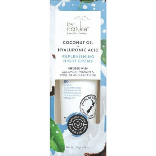 Coconut Oil + Hyaluronic Acid Replenishing Night Creme