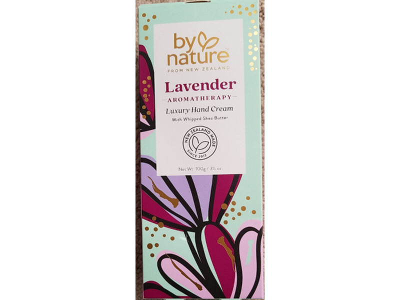 By Nature Lavender Luxury Hand Cream, Whipped Shea Butter, 3 oz/100 g