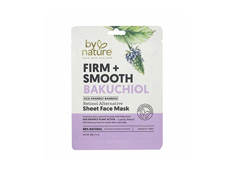 By Nature Retinol Alternative Sheet Face Mask, Bakuchiol, 25 g
