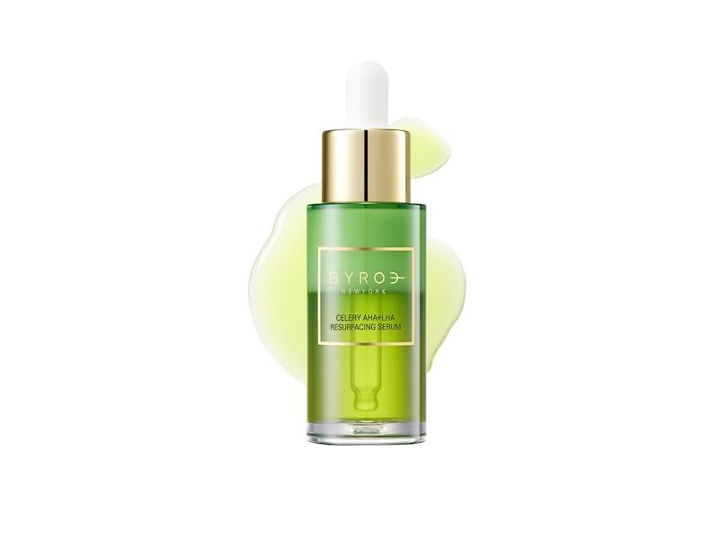 Byroe Celery AHA + LHA Resurfacing Serum, 1.01 fl oz/ 30 mL