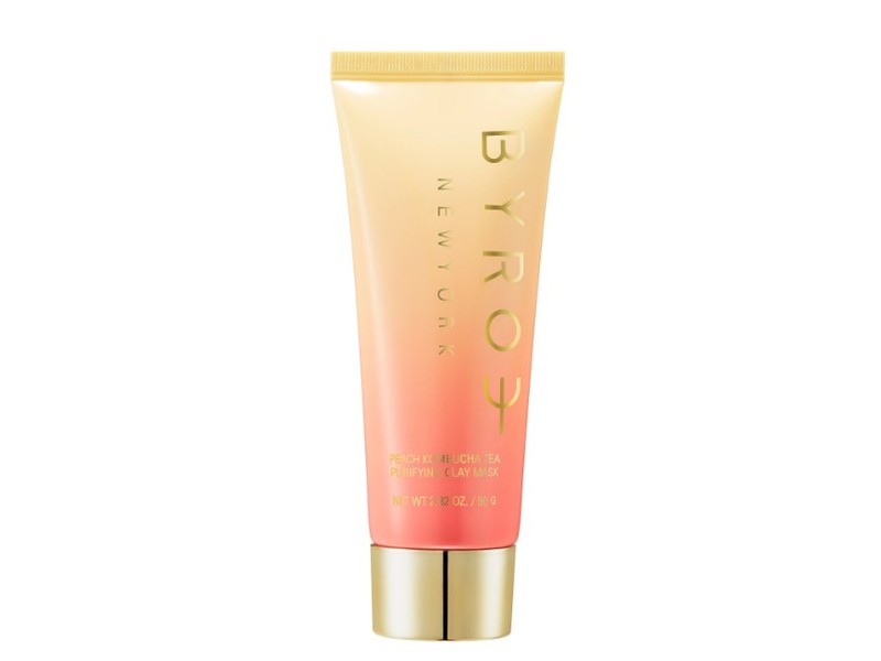 Byroe Purifying Clay Mask, Peach Kombucha Tea, 2.82 oz/80 g