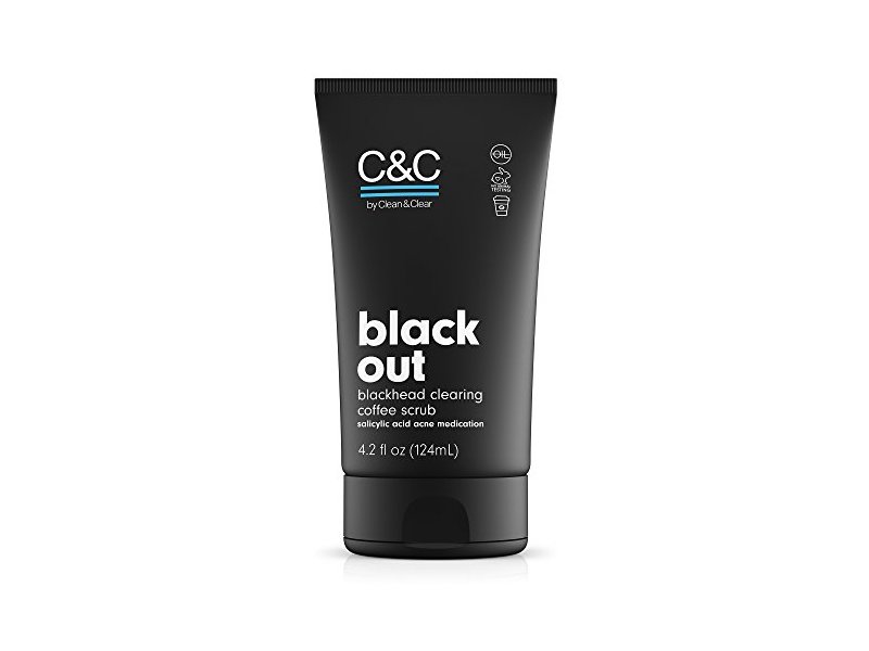 Clean & Clear C & C Black Out Blackhead Clearing Coffee Scrub, 4.2 fl oz