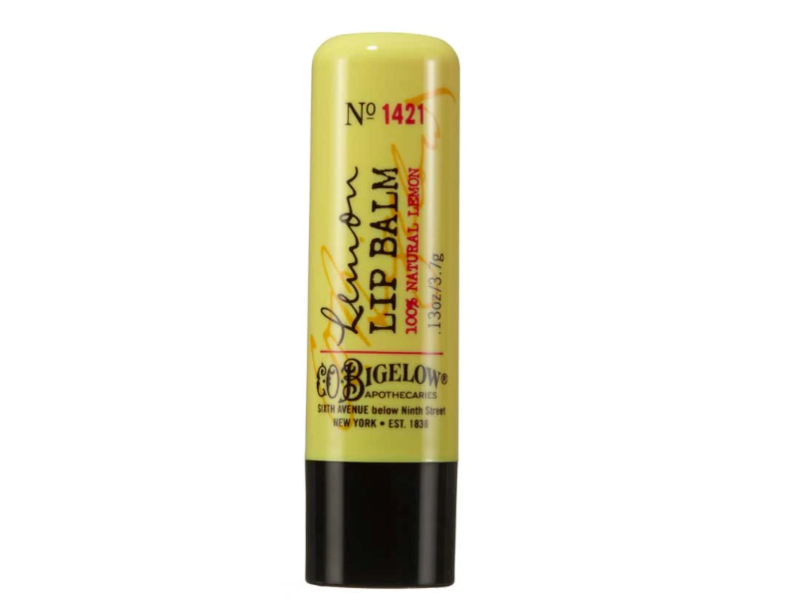 C.O Bigelow No 1421 Lip Balm, Natural Lemon, 0.13 oz/3.7 g, Pack Of 3