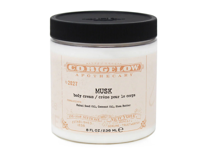 C.O. Bigelow Musk Body Cream, 8 fl oz/236 mL