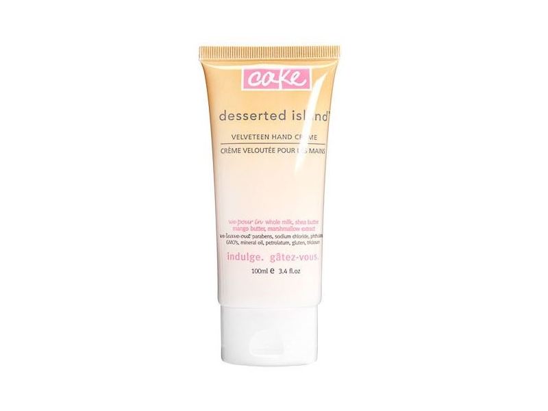 Cake Beauty Velveteen Hand Creme, Desserted Island, 3.4 oz
