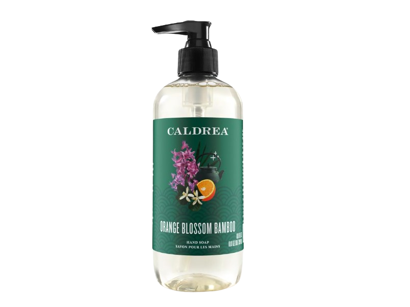 Caldrea Hand Soap, Orange Blossom Bamboo, 10.8 oz/319 mL