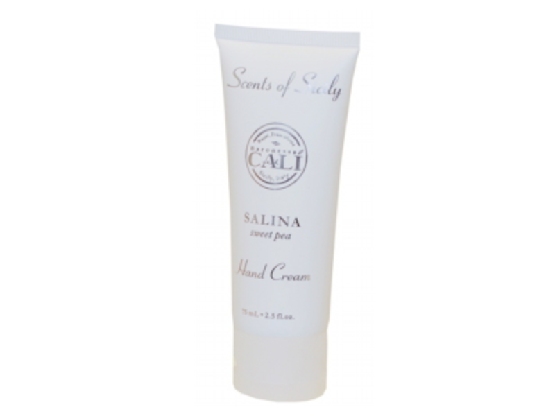 Cali Cosmetics Scents Of Sicily Hand Cream, Salina Sweet Pea, 2.5 fl oz