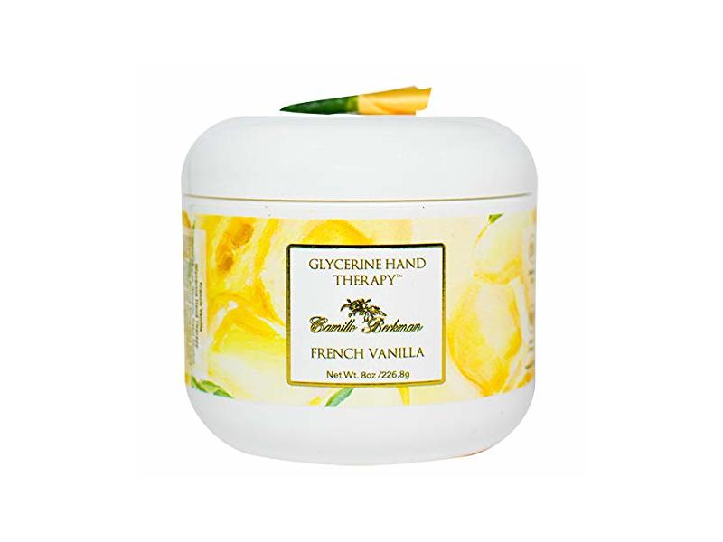 Camille Beckman Glycerine Hand Therapy, French Vanilla, 8 Ounce.
