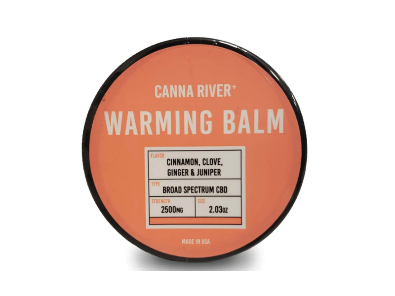 Canna River+ Warming Balm, Cinnamon, Clove, Ginger, Juniper, 2.03 oz