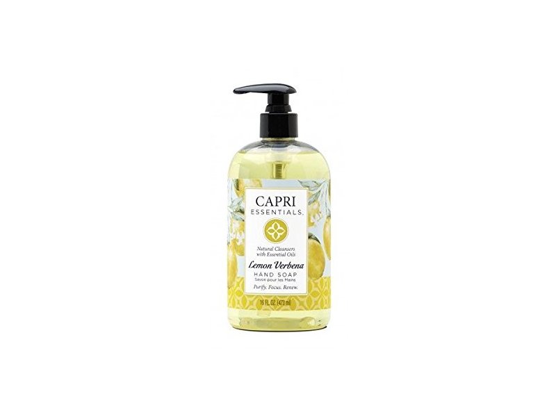 Capri Essentials Hand Soap, Lemon Verbena, 16 fl oz