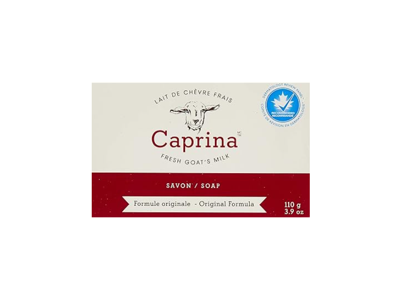 Caprina Fresh Goat's Milk Soap, Original Formula, 3.9 oz/110 g, Pack Of 6