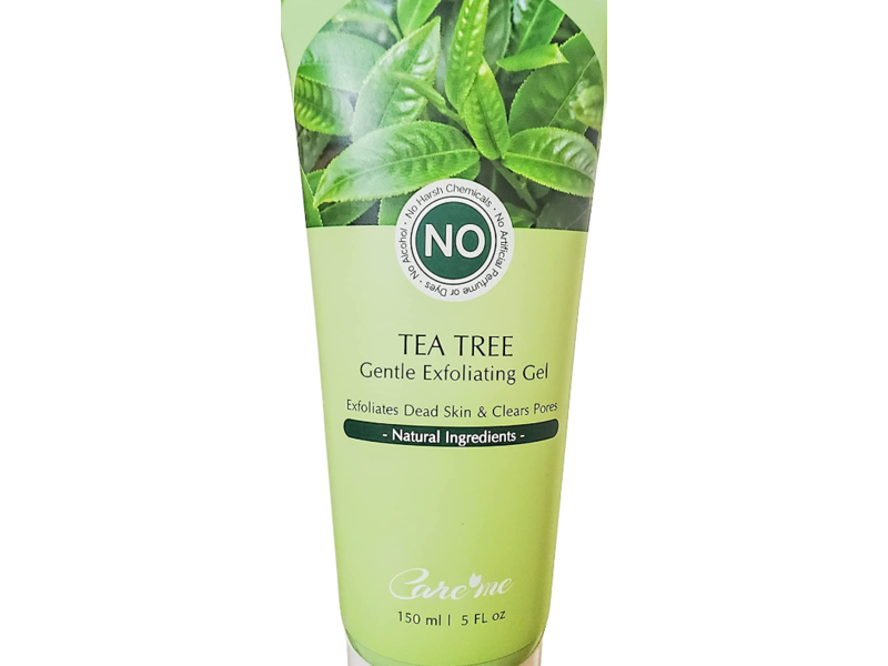 Care Me Gentle Exfoliating Gel, Tea Tree, 1.5 fl oz/150 mL