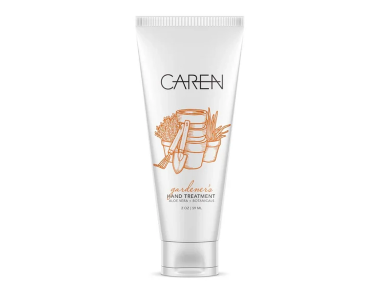 Caren Gardener's Hand Treatment Lotion, Aloe Vera + Botanicals, 2 oz/59 mL
