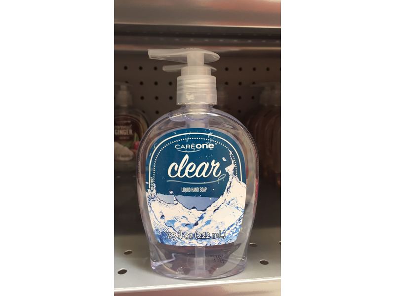 CareOne Clear Liquid Hand Soap, 7.5 fl oz