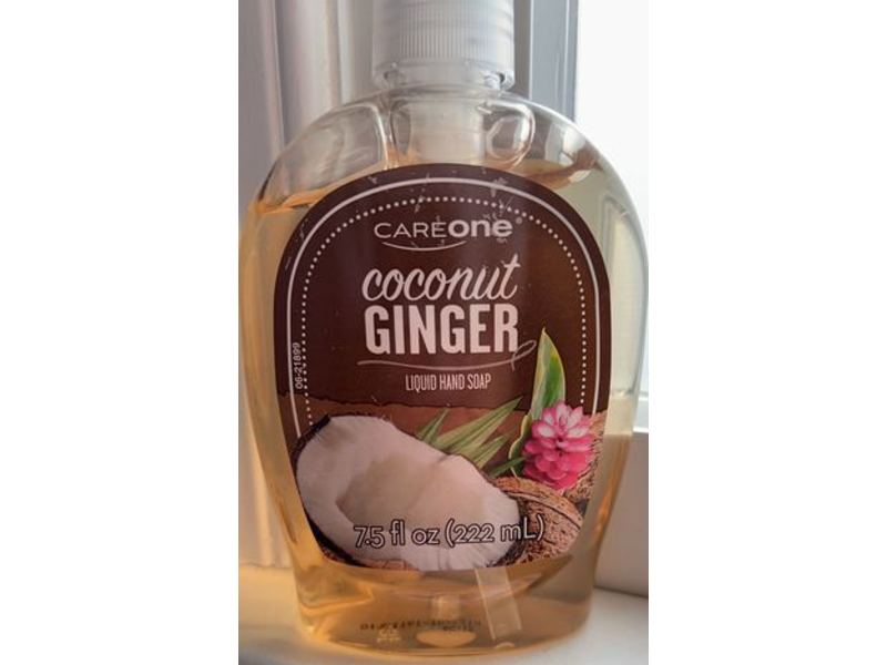 CareOne Coconut Ginger Liquid Hand Soap, 7.5 fl oz