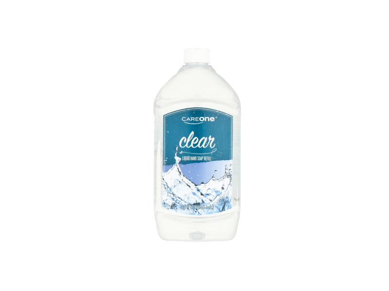 Careone Liquid Hand Soap Refill, Clear, 32 fl oz/946 mL