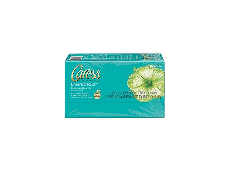 Caress Beauty Bar, Emerald Rush, 4 oz