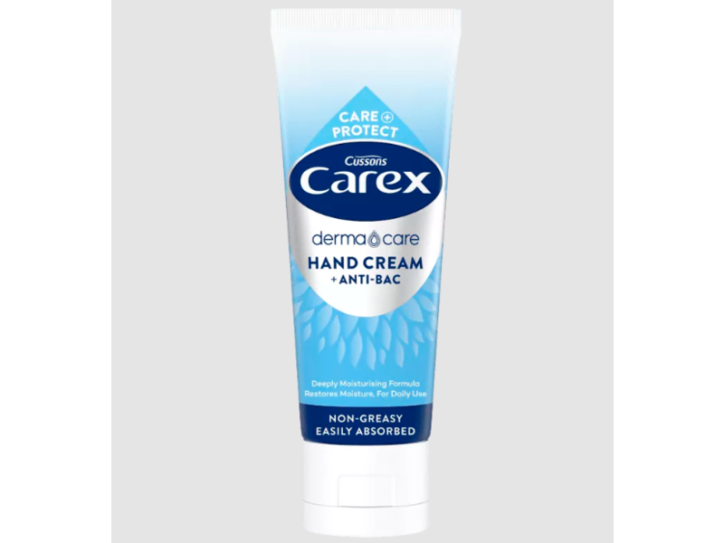 Carex Derma Care Hand Cream + Anti-Bac, 75 mL, Pack Of 6