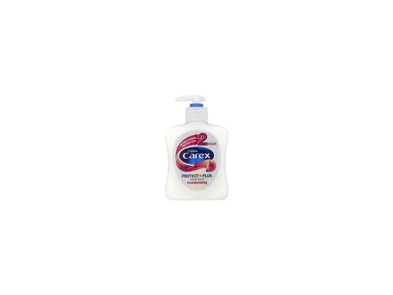 Carex Protect +Plus Moisturizing Hand Wash, 250 mL (Pack of 12)