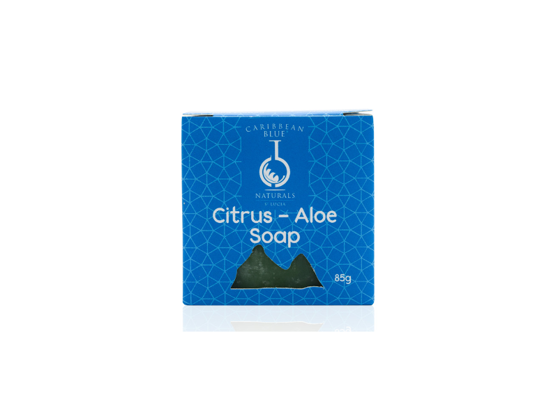 Caribbean Blue Naturals Citrus-Aloe Soap, 85 g