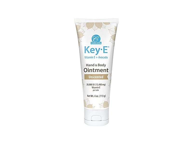 Carlson Key-E Hand & Body Ointment, Unscented, 4 oz/113 g