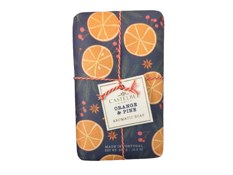 Castelbel Aromatic Soap, Orange & Pine, 10.5 oz/300 g