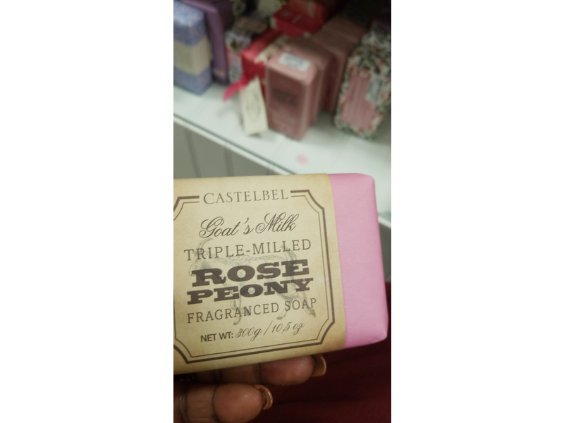Castelbel Goat's Milk Fragrance Soap, Rose Peony, 10.5 oz