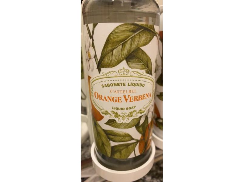 Castelbel Liquid Soap, Orange Verbena, 300 mL