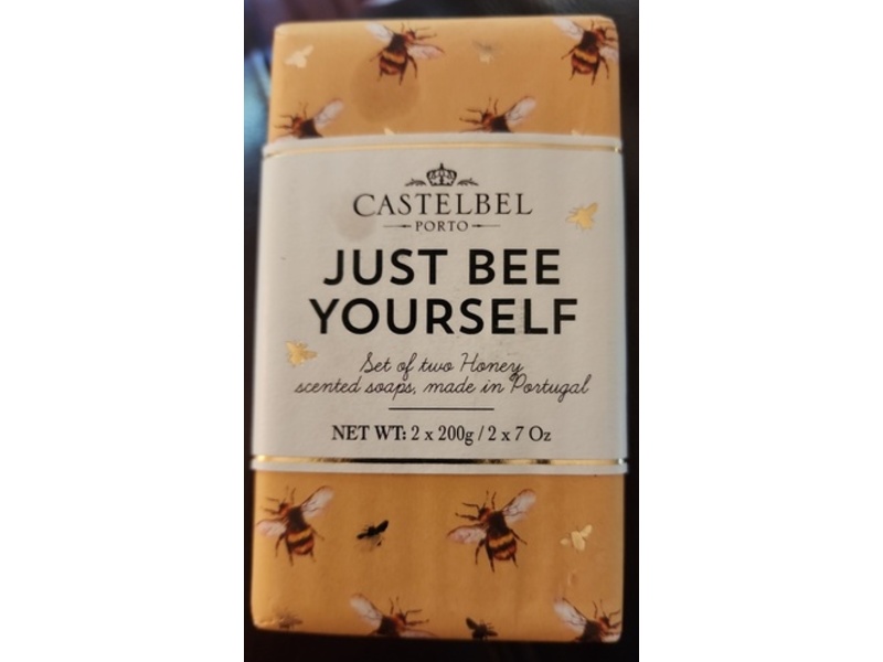 Castlebel Just Bee Yourself Bar Soap, Honey, 7 oz/200 g, 2 Count