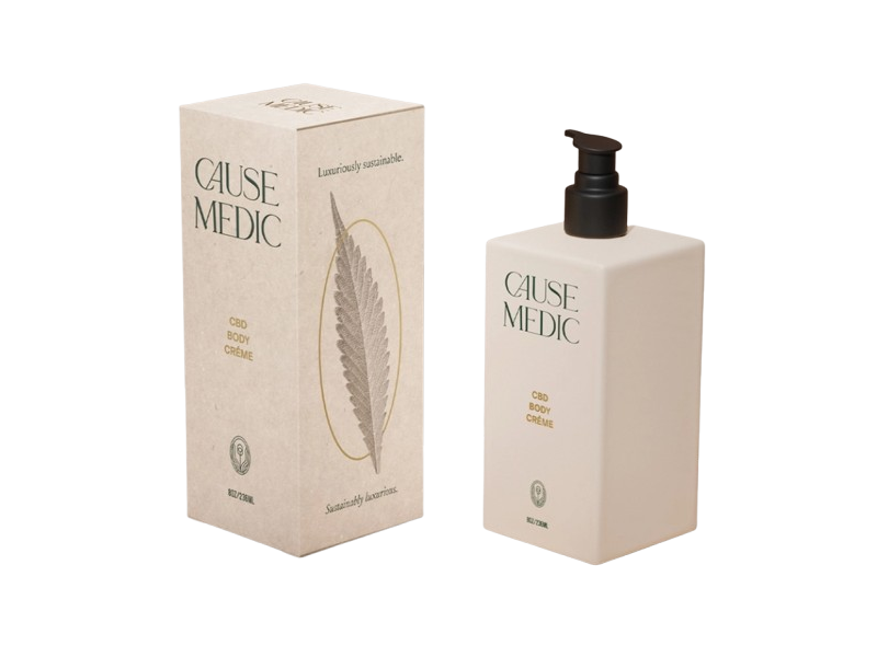 Cause Medic CBD Body Creme, 8 oz/236 mL