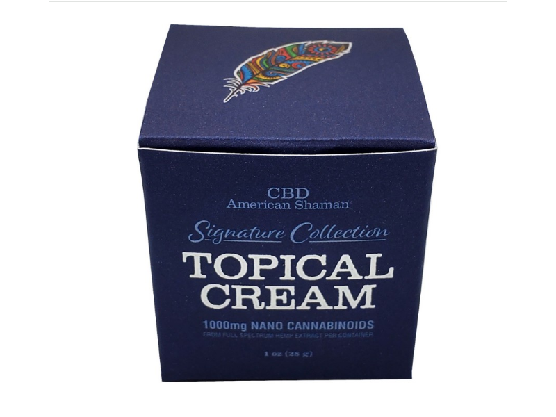 CBD American Shaman Signature Collection Topical Cream, 1 oz/28 g