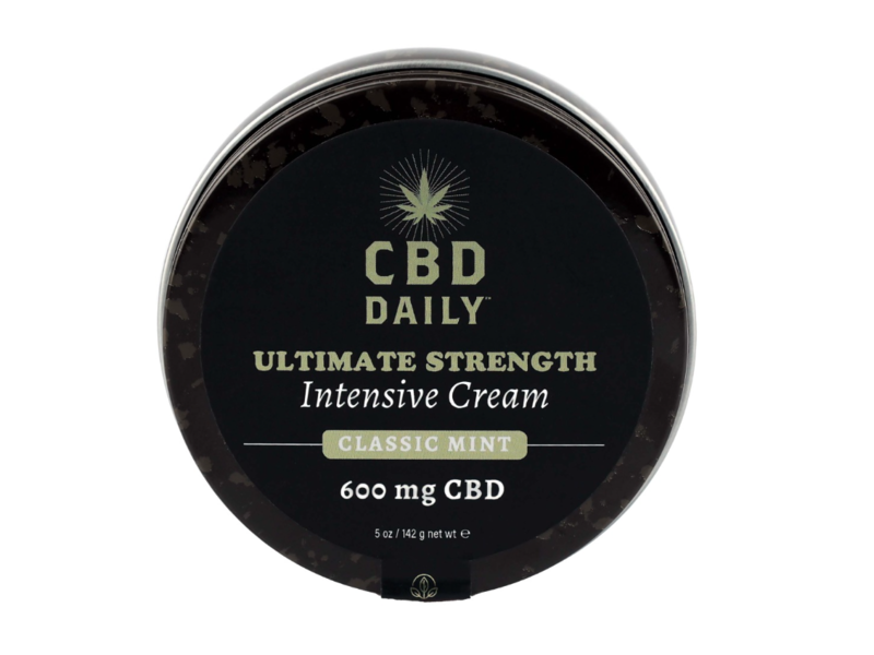 CBD Daily Ultimate Strength Intensive Cream, Classic MInt, 5 oz/142 g