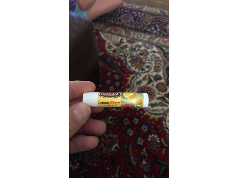 Celestial Seasonings Lip Balm, Lemon Zinger