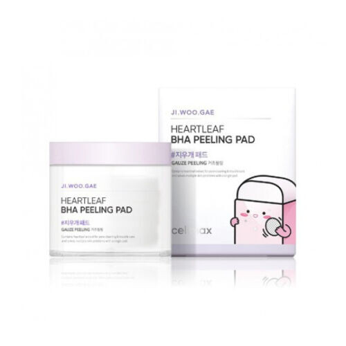 Jiwoogae Heartleaf BHA Peeling Pad