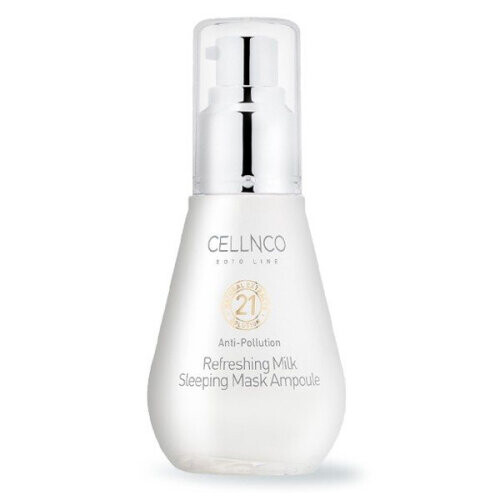 Anti Pollution Refreshing Milk Sleeping Mask Ampoule