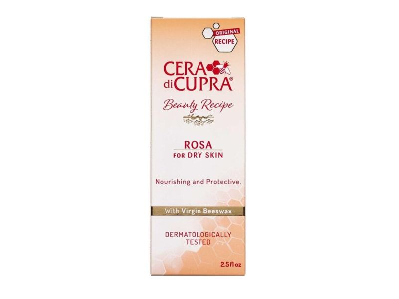 Cera di Cupra Rosa Cream for Dry Skin With Virgin Beeswax, 2.5 fl oz