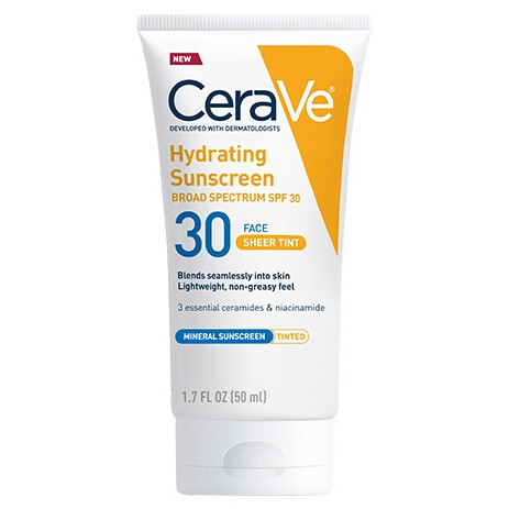 Hydrating Sunscreen Broad Spectrum SPF 30 Face Sheer Tinted