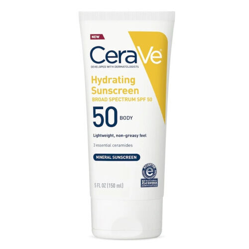 Hydrating Sunscreen SPF 50 Body Lotion