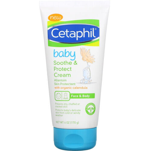 Baby, Soothe & Protect Cream Allantoin Skin Protectant With Organic Calendula