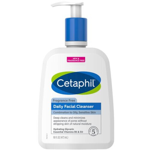 Fragrance Free Daily Facial Cleanser For Combination To Oily Skin