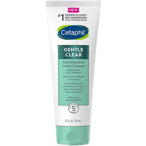 Gentle Clear Clarifying Acne Cream Cleanser