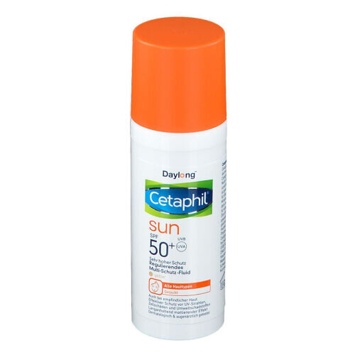Sun Daylong Regulierendes Multi-Schutz-Fluid Gesicht Getönt SPF 50+